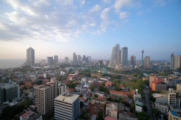 Αεροφωτογραφία Της Πόλης Bangkok Ταϊλάνδη — Φωτογραφία Αρχείου