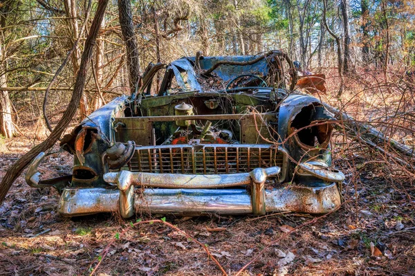 Стара Іржава Машина Лісі — стокове фото