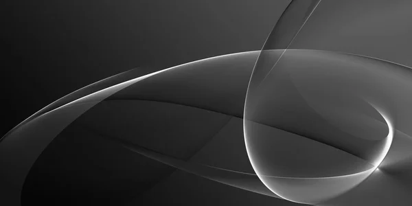 Абстрактний Фон Чорно Білими Хвилями — стокове фото