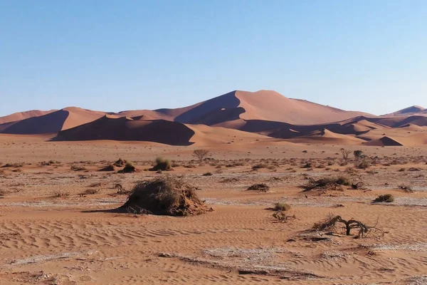 Bela Paisagem Deserto Parque Nacional Namib Naukluft Namibia — Fotografia de Stock