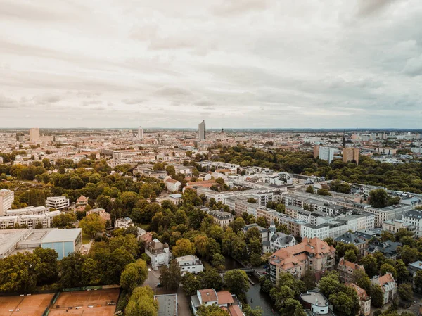 Вид Повітря Місто Стокгольм Швеції — стокове фото