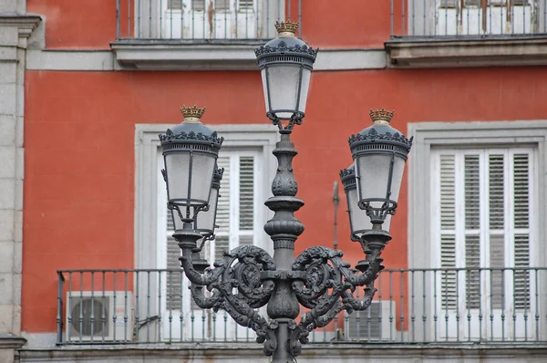 Farola Fachada Del Edificio — Foto de Stock