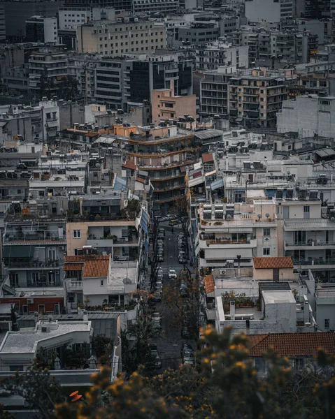 Θέα Της Πόλης Στις Προεξοχές — Φωτογραφία Αρχείου