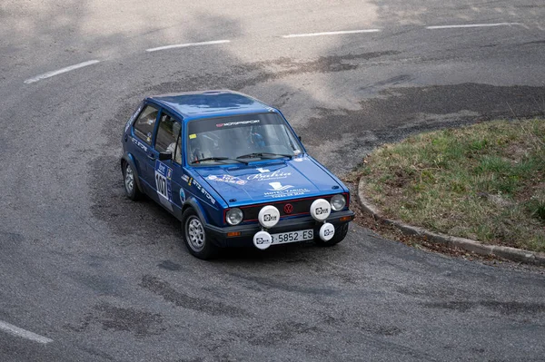 Rennwagen Auf Der Straße — Stockfoto