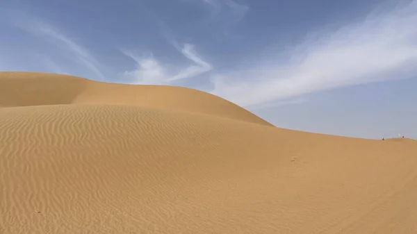 沙漠中的沙丘 — 图库照片