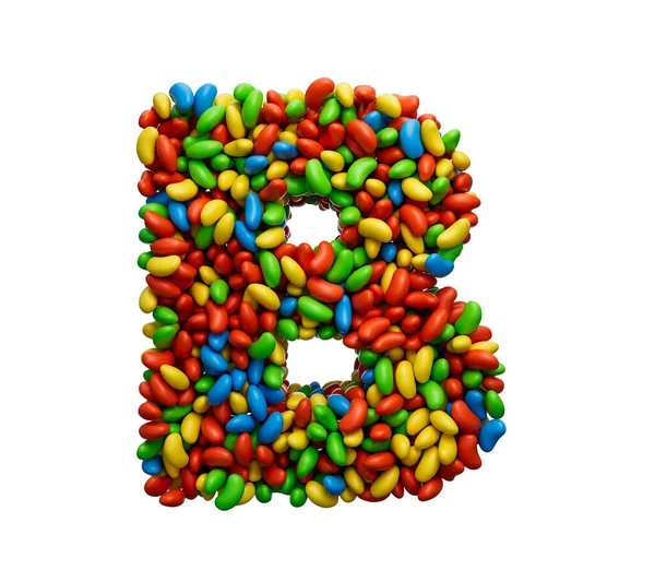 Colorful Alphabet Letter — Zdjęcie stockowe