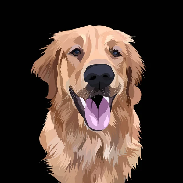 Векторная Иллюстрация Собаки — стоковое фото