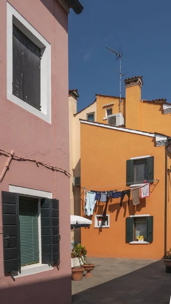 Straatbeeld Van Venetië Italië — Stockfoto