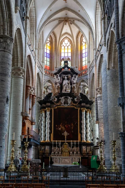 Interior Catedral Vitus Prague República Checa — Foto de Stock