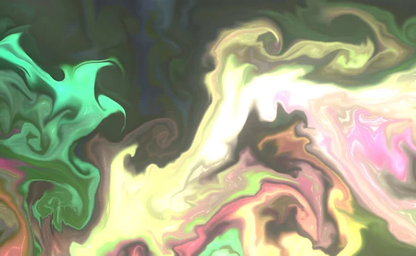 Абстрактный Фон Пятнами Краски Масляными Красками Современное Искусство — стоковое фото