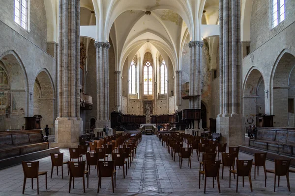 Interior Catedral Del Sepulcro Sagrado Casco Antiguo Jerusalem Israel — Foto de Stock