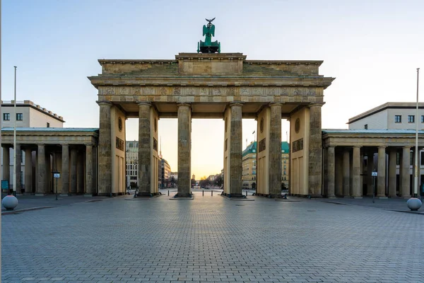 Бранденбургские Ворота Берлине Германия — стоковое фото