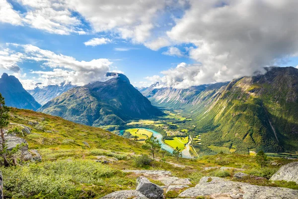 Vackert Landskap Alperna — Stockfoto