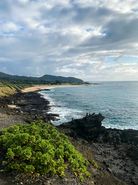 Bella Vista Sulla Costa Del Mare — Foto Stock