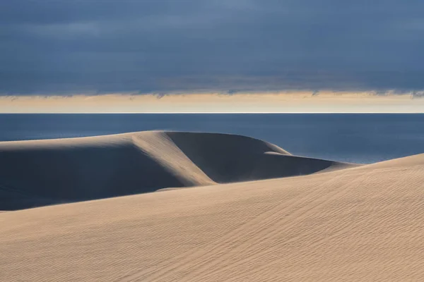 Beautiful View Dunes Island Dead Sea — Stock Photo, Image