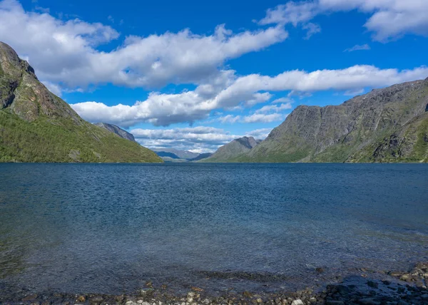 Gyönyörű Táj Norvég Fjord — Stock Fotó