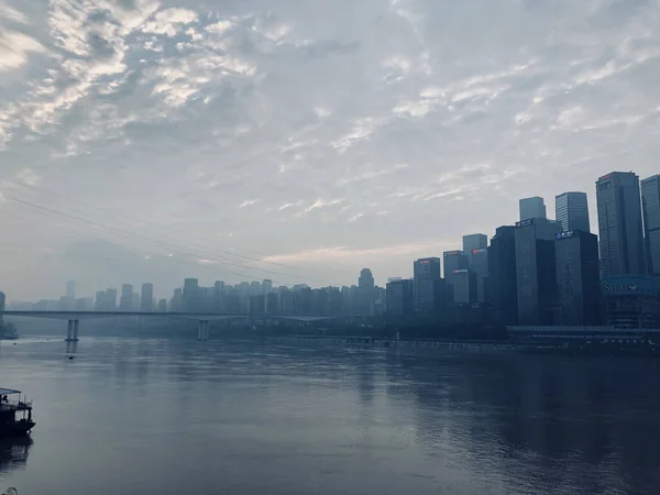 Vista Cidade Hong Kong — Fotografia de Stock