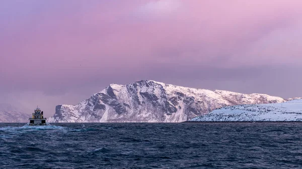 Prachtig Uitzicht Zee Bergen — Stockfoto