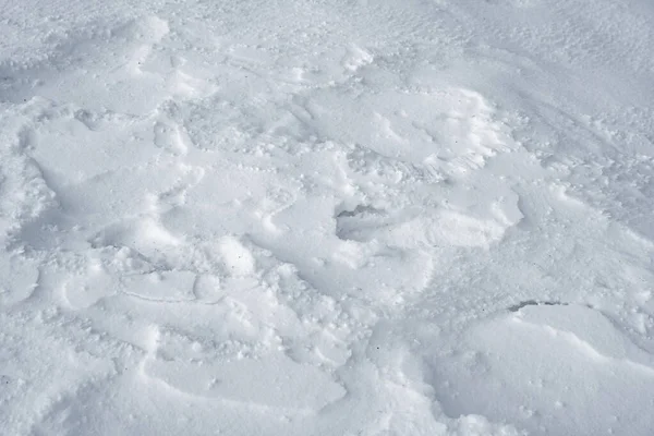Weißer Schnee Textur Hintergrund — Stockfoto