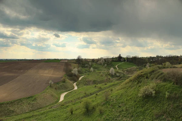 Vista Sul Bellissimo Paesaggio Della Città — Foto Stock