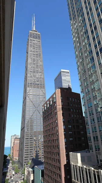 New York City Skyline Med Skyskrapor Och Byggnader — Stockfoto