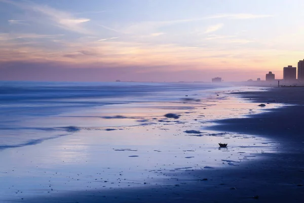 Hermoso Atardecer Sobre Mar — Foto de Stock