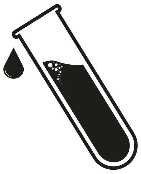 Liquid Water Drop Vector Icon Style Bicolor Flat Symbol Intensive — Stock Vector