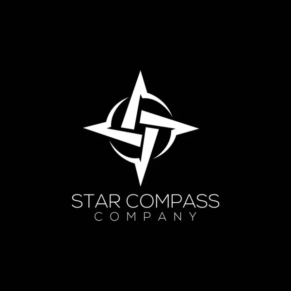 Star Logo Modello Icona Vettoriale Illustrazione Design — Vettoriale Stock