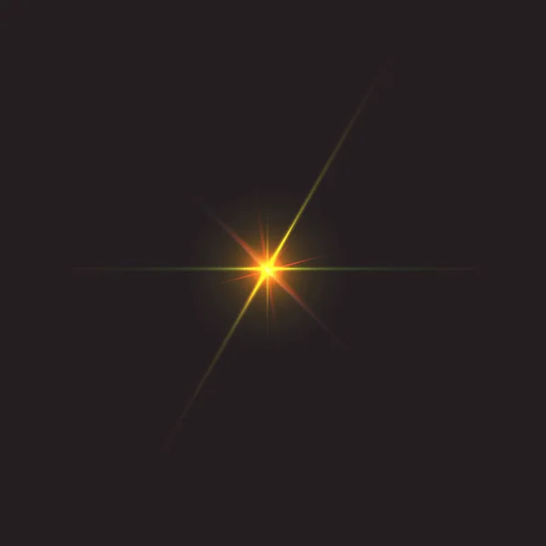 Fond Abstrait Avec Des Lumières Brillantes Des Étoiles — Image vectorielle
