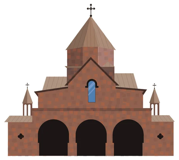 Nın Doğuşu Kilisesi Epifani Katedrali — Stok Vektör