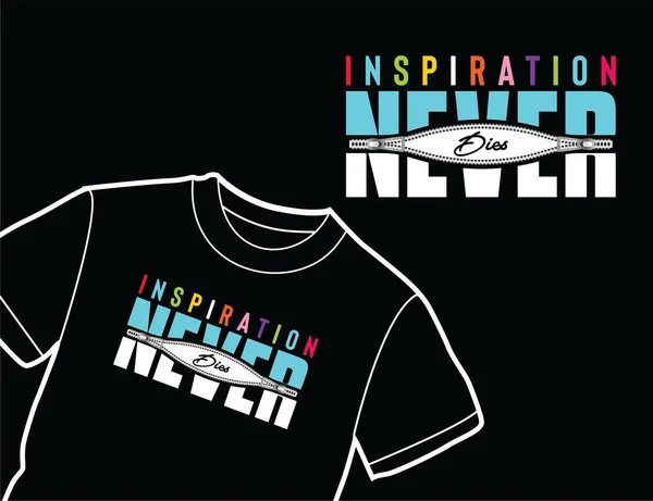 Shirt Design Met Typografie Slogan Vectorillustratie — Stockvector