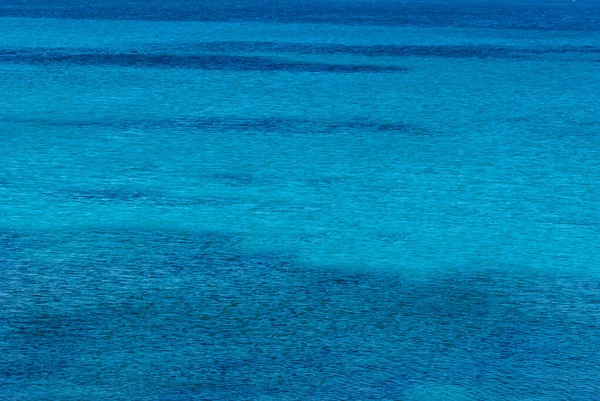 Μπλε Επιφάνεια Του Νερού Της Θάλασσας Φόντο — Φωτογραφία Αρχείου