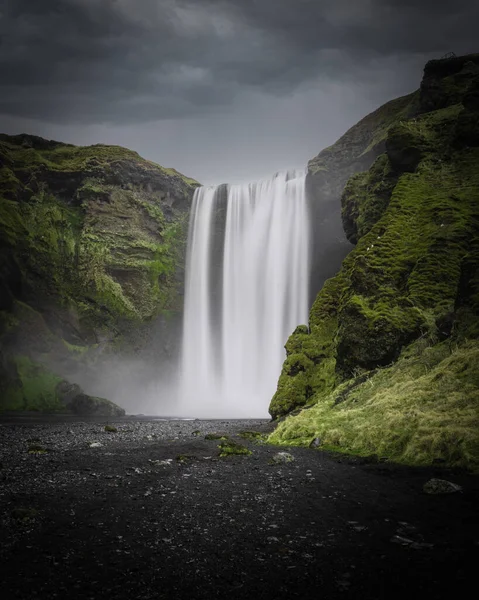 Belle Cascade Iceland — Photo