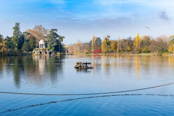 Bella Vista Sul Lago Città — Foto Stock