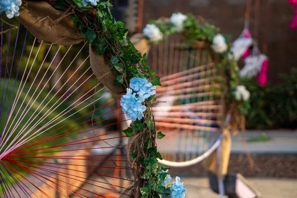 Hermoso Ramo Bodas Playa — Foto de Stock