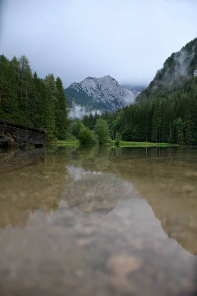 Prachtig Landschap Met Meer Bergen — Stockfoto