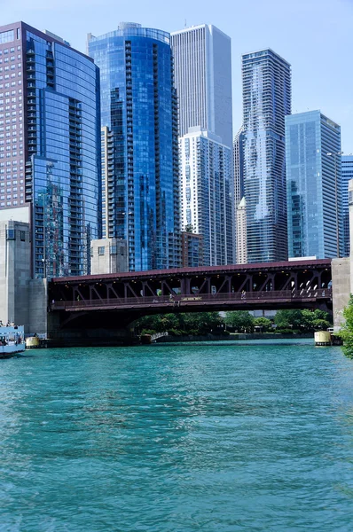 Здания Чикаго — стоковое фото