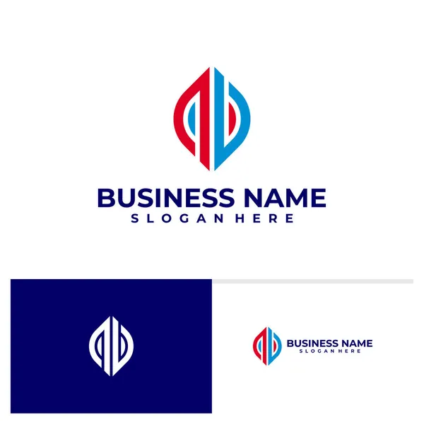 Initiale Logo Vektorvorlage Kreative Buchstabe Logo Designkonzepte — Stockvektor