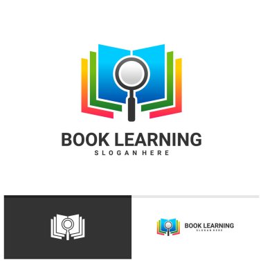 Kitap logo şablonu, Yaratıcı Kitap logo tasarım kavramları bul