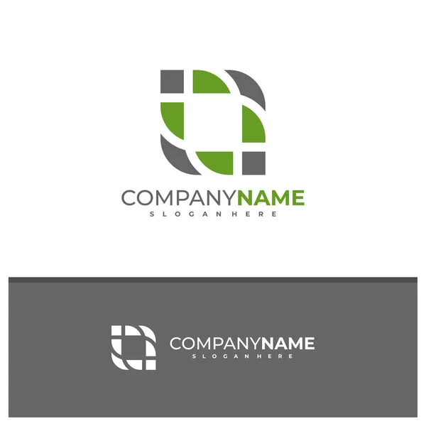 Letter Logo Design Vector Creative Logo Concepts Template Illustration — Stock Vector