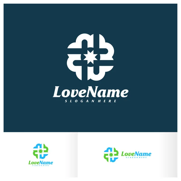 Love Logo Design Vector Template Creative Love Logo Concepts Illustration — Archivo Imágenes Vectoriales