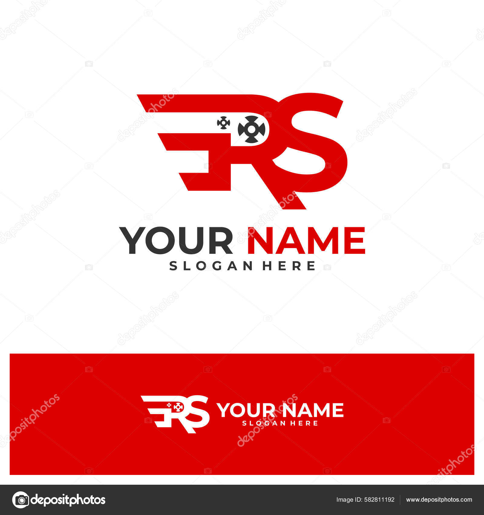 Letter Ers Logo Design Template Initial Ers Course Logo Concept Stock Letter Ers Logo Design Template Initial Ers Course Logo Concept Stock