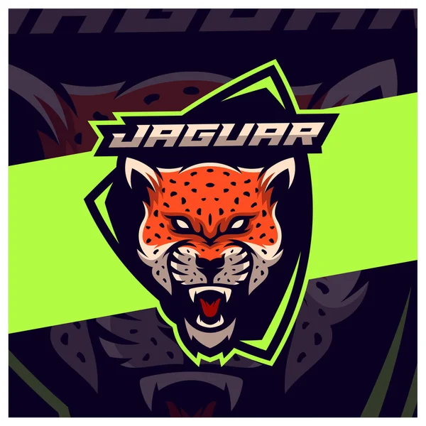 Modelo de logotipo de mascote de jogo esport de cobra vector modern head  snake logo vector