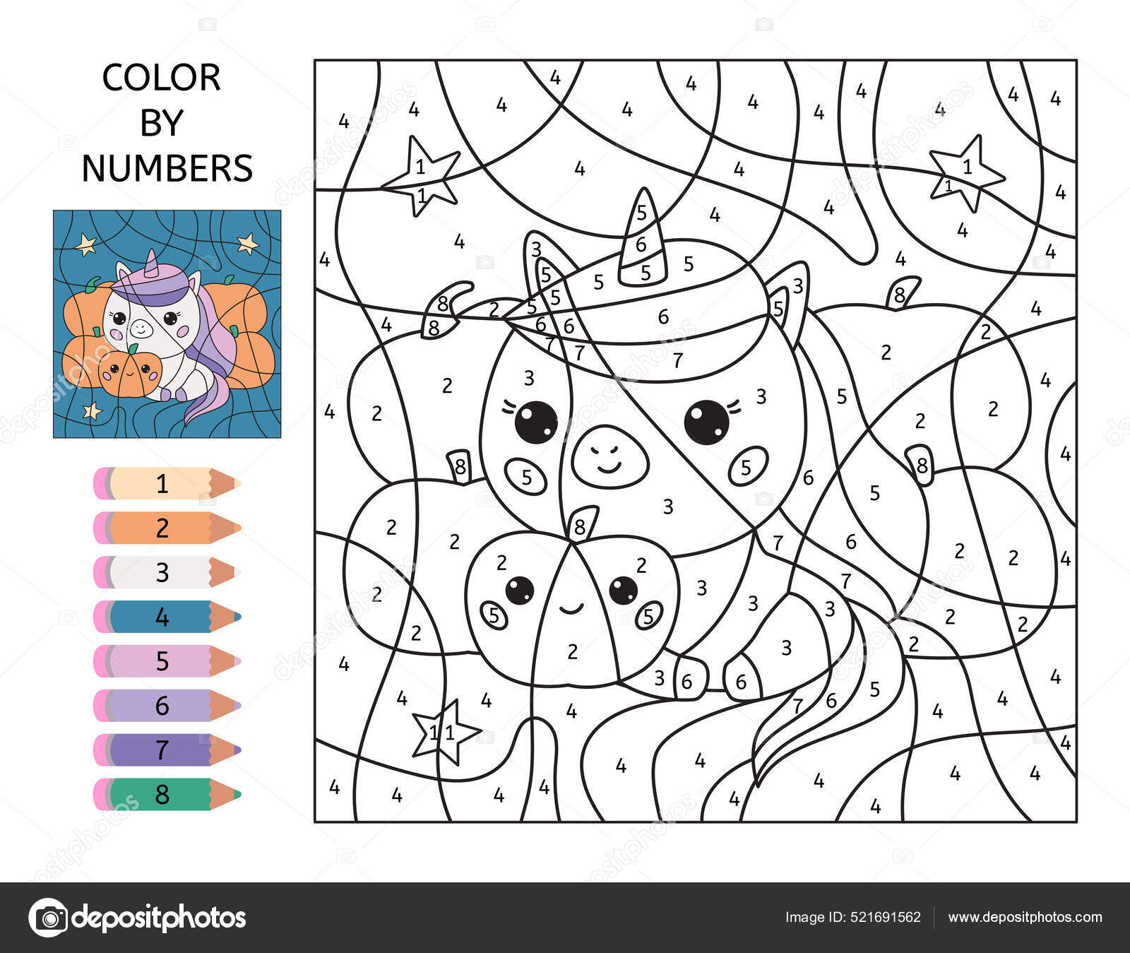 Vetores de Página Para Colorir Jogo Educacional De Crianças Unicórnio Pônei  De Fada Desenho Crianças Atividade Imprimível e mais imagens de Animal -  iStock