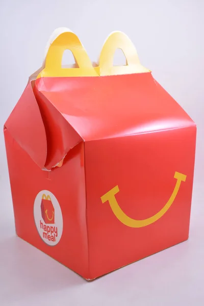Manila Oct Mcdonalds Happy Meal Box Října 2021 Manile Filipínách — Stock fotografie