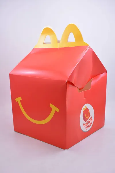 Manila Oct Mcdonalds Happy Meal Box Října 2021 Manile Filipínách — Stock fotografie