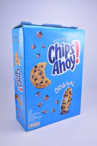 Manila Αυγουστου Μπισκότα Σοκολάτα Chips Ahoy Στις Αυγούστου 2021 Στη — Φωτογραφία Αρχείου