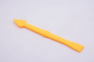 Çocukların oynadığı plastik sanat kil bıçak oyuncağı