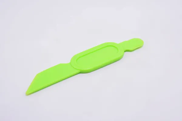 Çocukların Oynadığı Plastik Sanat Kil Bıçak Oyuncağı — Stok fotoğraf