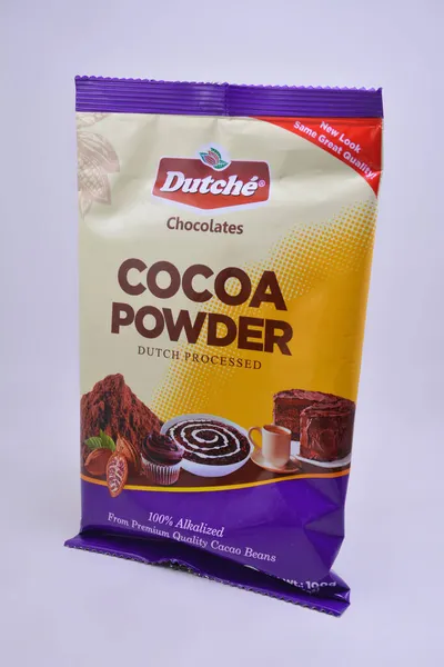 Manila Oct Dutche Chocolate Cacao Polvo Octubre 2021 Manila Filipinas —  Fotos de Stock